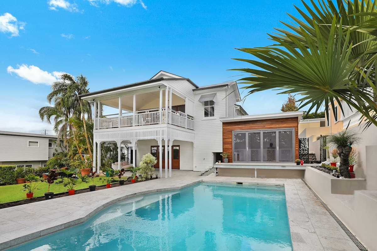 Modern residential property managed through a real estate SaaS platform